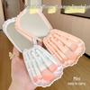 Shell 5-Piece Portable Makeup Brush Set with Mirror