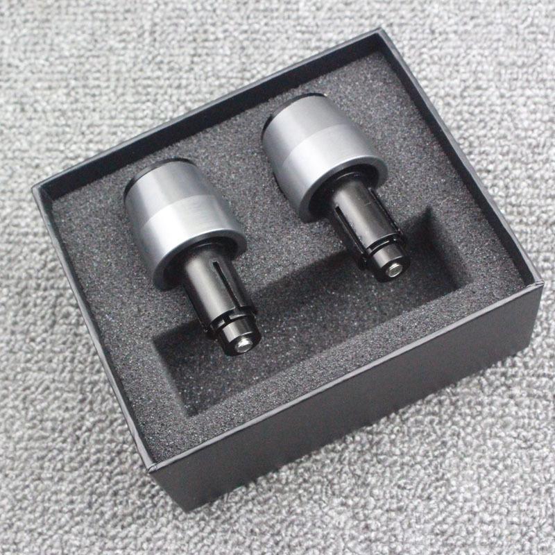 7/8" 22mm CNC Aluminum Universal Motorcycle Handlebars Grips Ends Bar Ends Handlebars Caps For Kawasaki Yamaha Honda SUZUKI