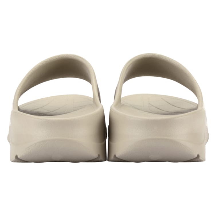 MLB Slipper Rubber Sole Slip Resistant Slide Slippers Unisex Khaki 32SHHP111-07B