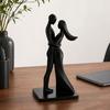 Couple Figurine, 3D Printed Hugging Couple Statue, Modern Romantic Sculpture for Living Room, Bedroom, Office, Shelf, Table Decor