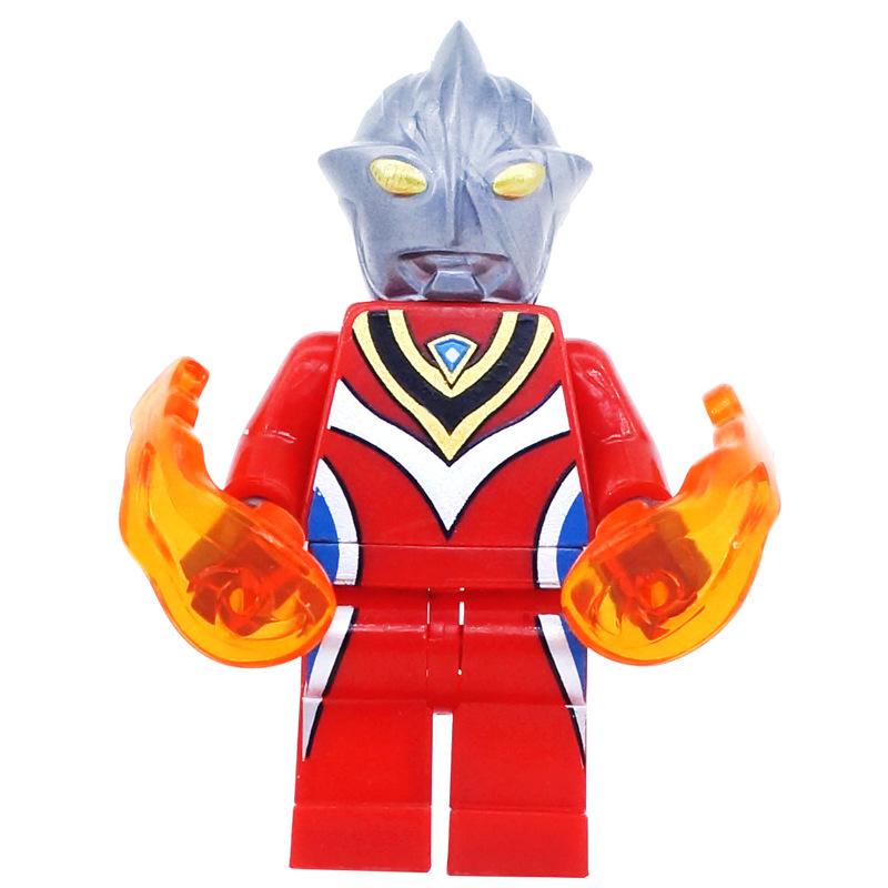 Figurine Blocuri de Construcție Set Păpuși Asamblare Particule Mici Cu Geantă Arme