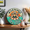 2D 1 Stück Holzscheiben Senioren Schwimmen Hier Themen Schild 8 Zoll Design Dekorative Kunst Langlebige Wandplakette Schlafzimmer Büro