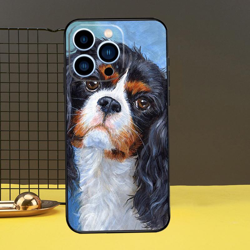 

Чехол для телефона Cavalier King Charles Spaniel для iPhone 12 11 14 Pro MAX XR X XS Max Чехол для iPhone 13 Pro Max 7 8 Plus SE2 iPhone 13