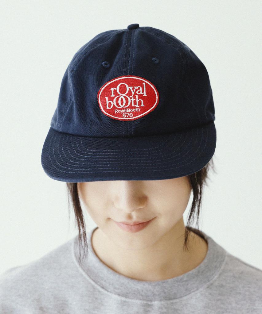Loyalbuseu Wp Signature Retro Ball Cap [Navy]
