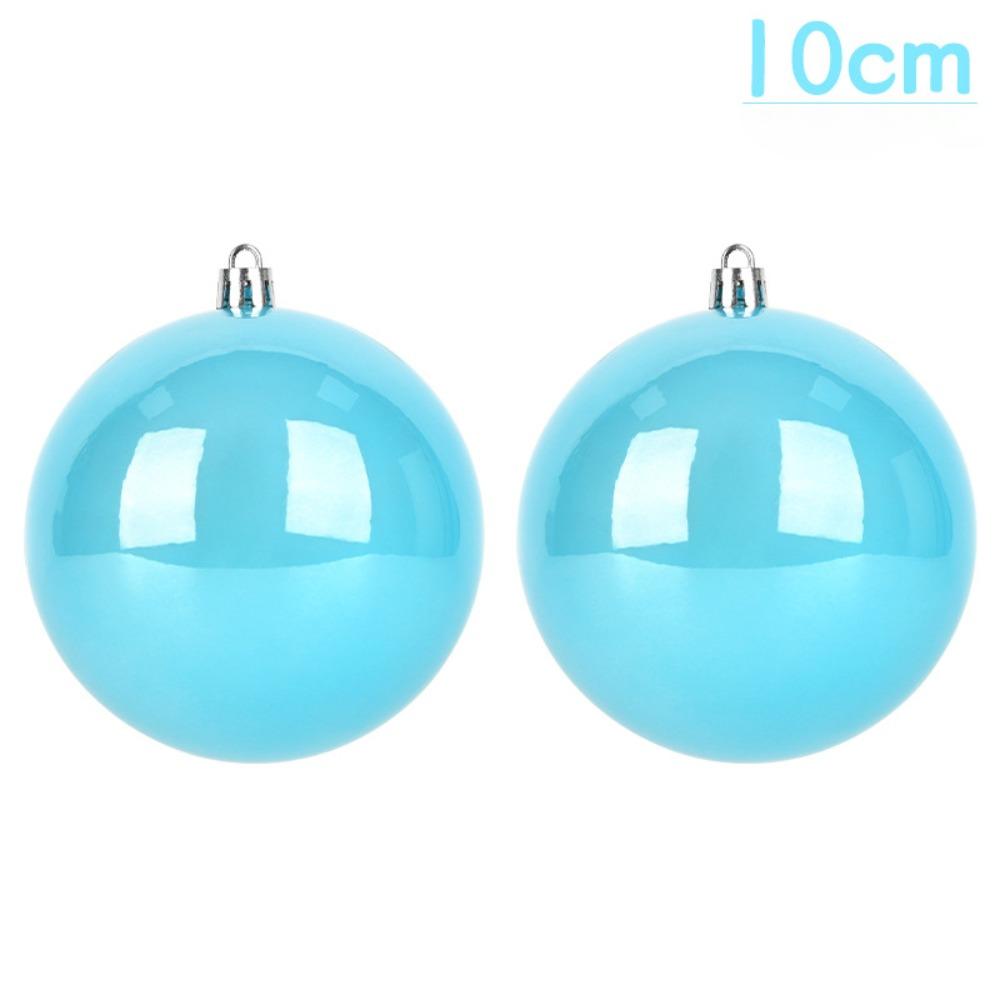 Barevná vánoční koule 10cm Vánoční koule Přívěsek Horké Vánoční ozdoby Party dekorace
