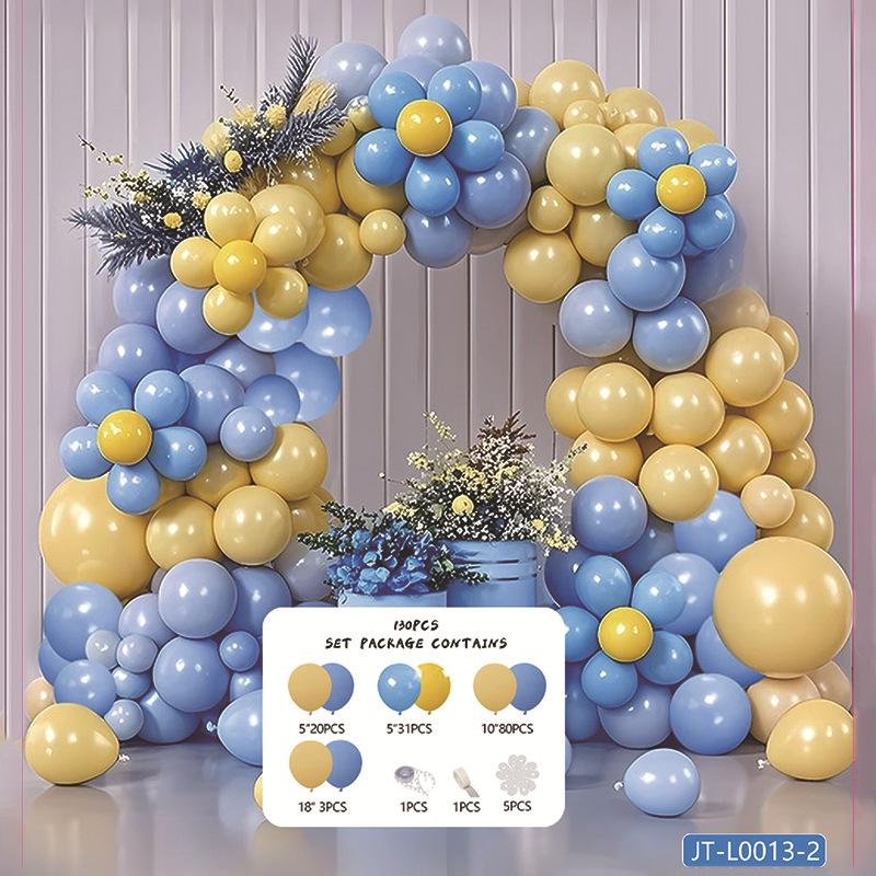 Opening Arch Balloon Chain Birthday Balloon Arrangement Decoration Party Package Set Premium Scene Supplies
