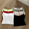 Sexy Hot Girl's Halter-Neck Tank Top Versatile Slimming Padded and Back-Highlighting Top for Women