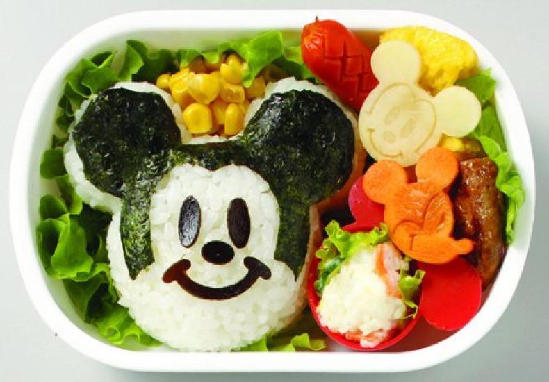 Skater Vegetable Made in Disney Mickey Cutter, Japan, Mouse, LKVN1-A