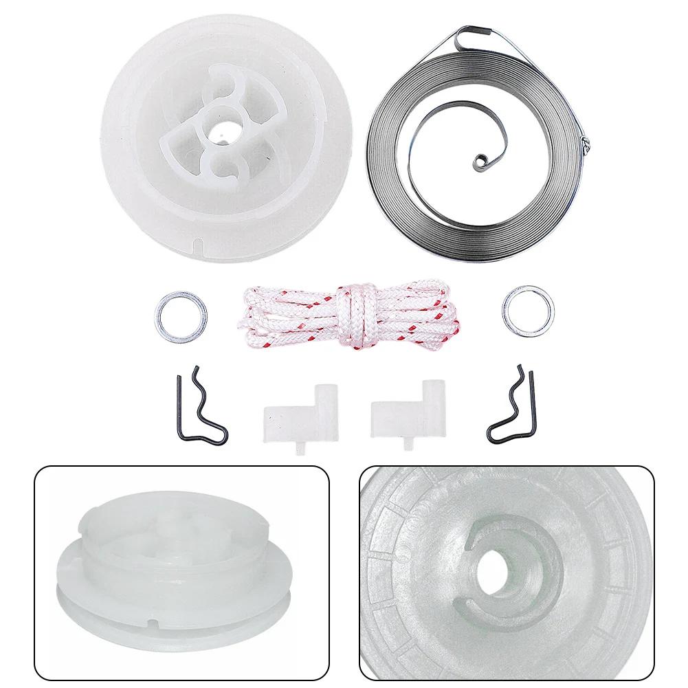 Recoil Starter Pulley Spring Rope Pawl Kit For Stihl FC55 FS55 FS45 FS46 FS38 2-Stroke Garden Trimmer Replacement Accessories