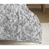 Pack complet housse de couette réversible pour lit 90 x 190 cm Bérengère nuage