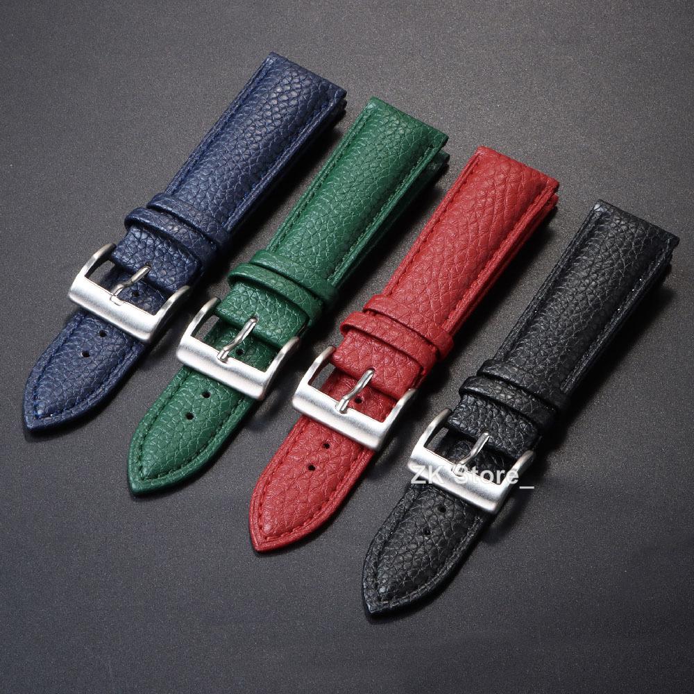 Echt Kalfsleer Horlogeband 18mm 20mm 22mm Horlogeband voor Man Vrouw Hoge kwaliteit Polshorlogeband Solide Gesp Armband