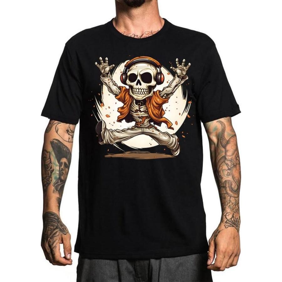 

Men T-Shirt, Men Graphic Tee, Cotton Breathable Casual T-Shirt Suitable for Adult Men S-3XL(1) XXXXXL