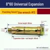 Three-piece Gecko Colorful Zinc Heavy-Duty Universal Expansion Bolt M6-M20 Fully Threaded