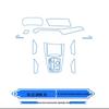 BMW X5/X7 Interior 25-Model TPU Screen & Console Film Protector