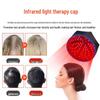 Infrared Red Light Therapy Hat for Hair Growth with Three-Level Pulse Adjustment