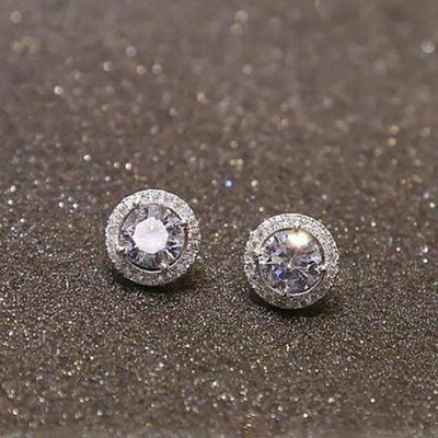 Damesmode Ronde Oorbellen Oorknopjes Sieraden