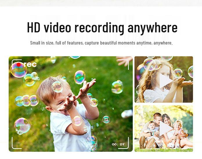 X5S 2.0-inch 20MP Dual Camera Kids' Mini Digital Camera with IPS Screen
