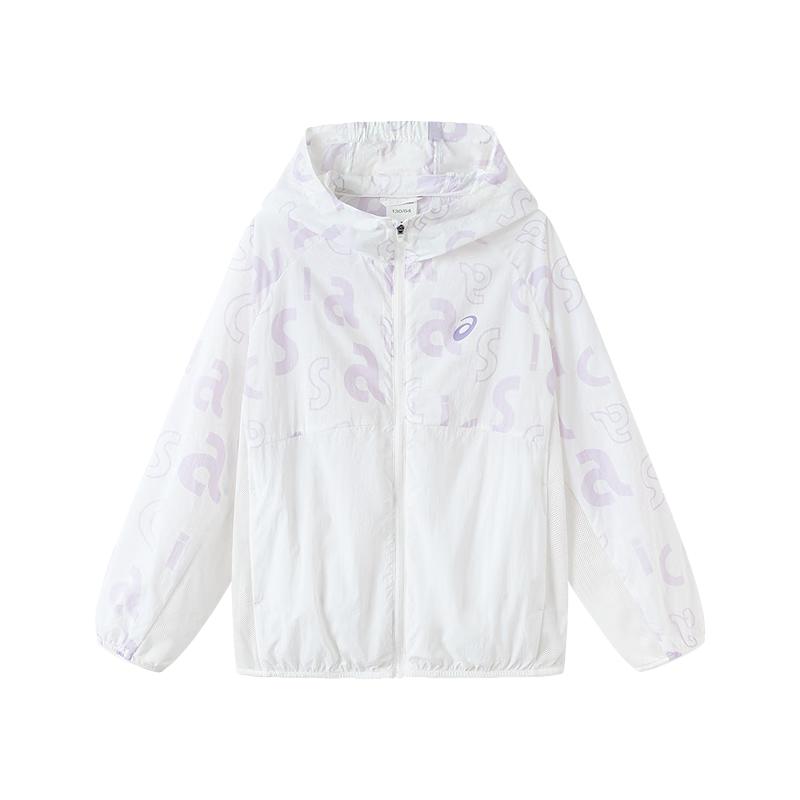 Asics Kids Unisex UPF50+ Ice Silk Sun Protection Woven Jacket 120