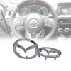 M6 M3 Mazda Center Badge Adhesive Car Interior Exterior Enhancements Vehicle