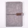 A5 Imitation Leather Creative Buckle Meeting Notepad Business Office Notebook 100 Sheets Simple Style Diary Printed