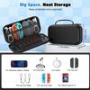 Travel Carrying Case for NS Switch 2 Console EVA Hard Shell Shockproof Storage Bag Protective Bag Pouch for Switch 2 Accessories