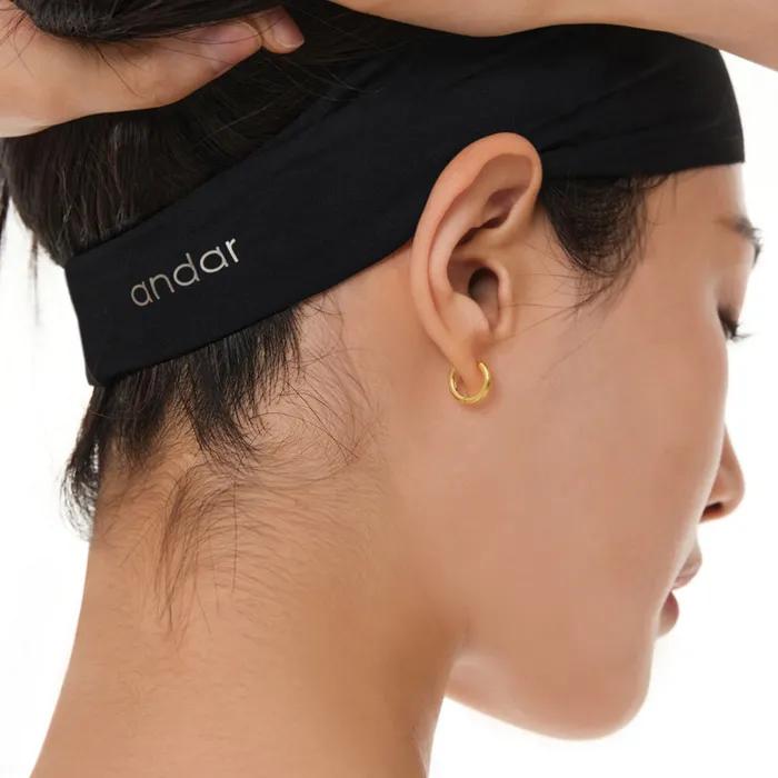 Air-cooling sustainable wide headband