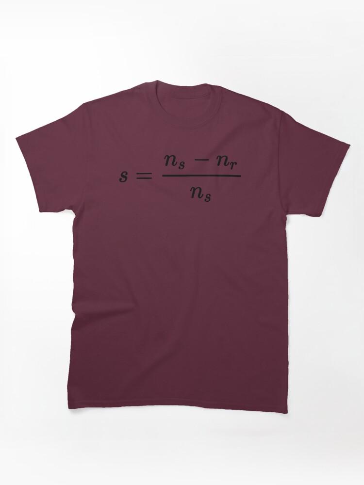 Slip factor in induction motors Classic Unisex T-Shirt