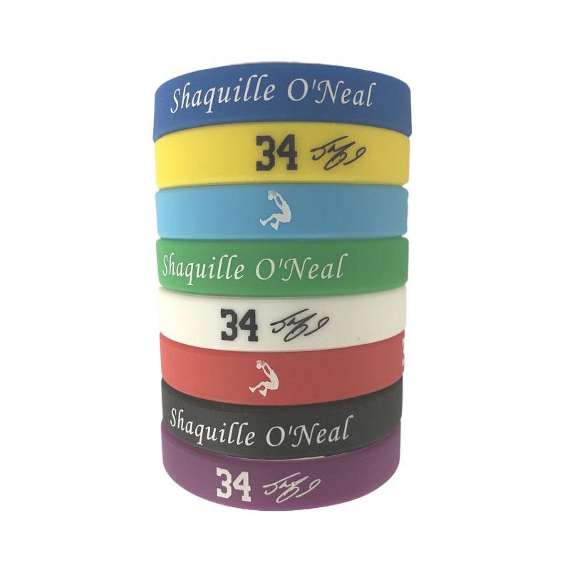 Braccialetti in Silicone da Stella NBA: Kobe, LeBron, Curry, Irving, Durant - Braccialetti per Fan di Basket e Calcio