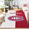 Tapis de sol Équipe de hockey des Canadiens de Montréal Convient pour l'intérieur et l'extérieur, Tapis pour maisons, bureaux, salons, Décoration intérieure, Cadeau de Noël
