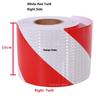 DIY 15cm*1M Twill Reflective Stickers PVC Honeycomb Self-Adhesive Warning Safety Reflectors Tapes Waterproof Strip For Car Truck