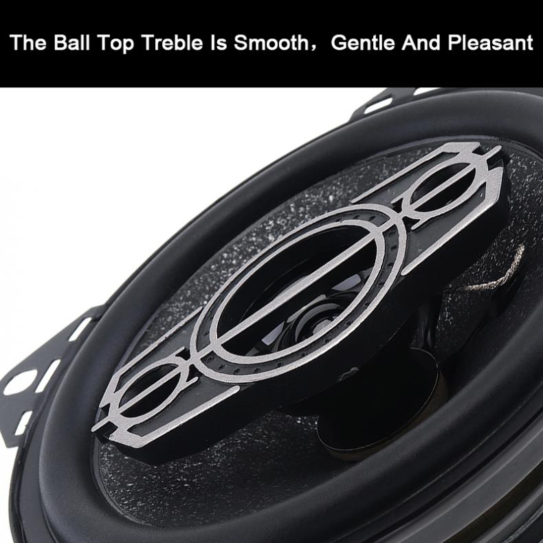 2pcs 4/5/6 Inch Car Speakers 4 Way Subwoofer Car Audio Music Stereo Full Range Frequency Coaxial Hifi Automotive Speaker
