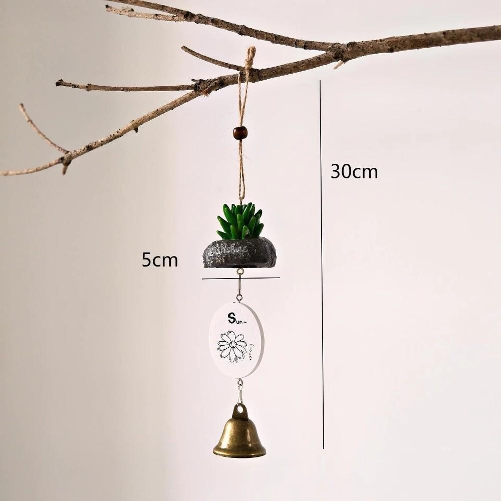 Cartoon Animal Japanese Wind Chime Resin Hanging Pendant New Wind Bell Window Decor
