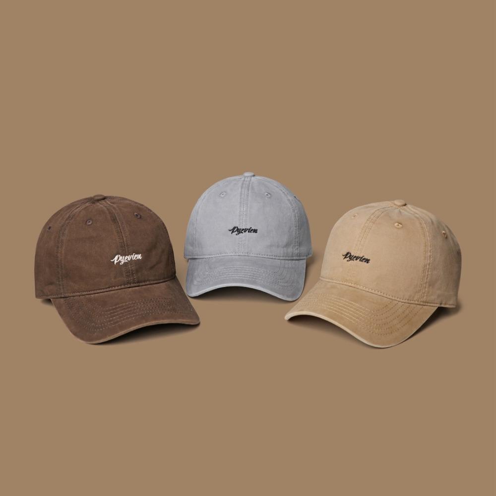 Sunscreen Embroidered Letter Cap Korean Style Cotton Hat Fashion Baseball Cap Girls