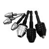 Self-Centering Electric Grinder Chuck with Three-Jaw Twist Drill Bits