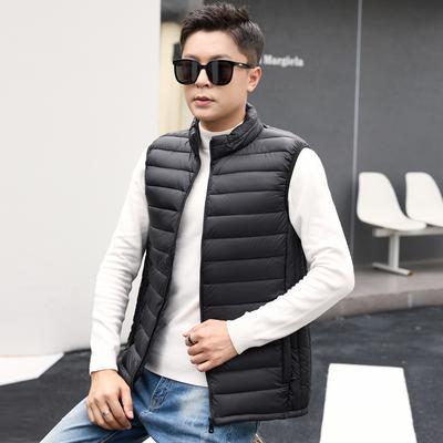 Casual Down Cotton Vest Men's Autumn and Winter Vest Vest Vest Men's Winter Trend Vest Jacket Vest