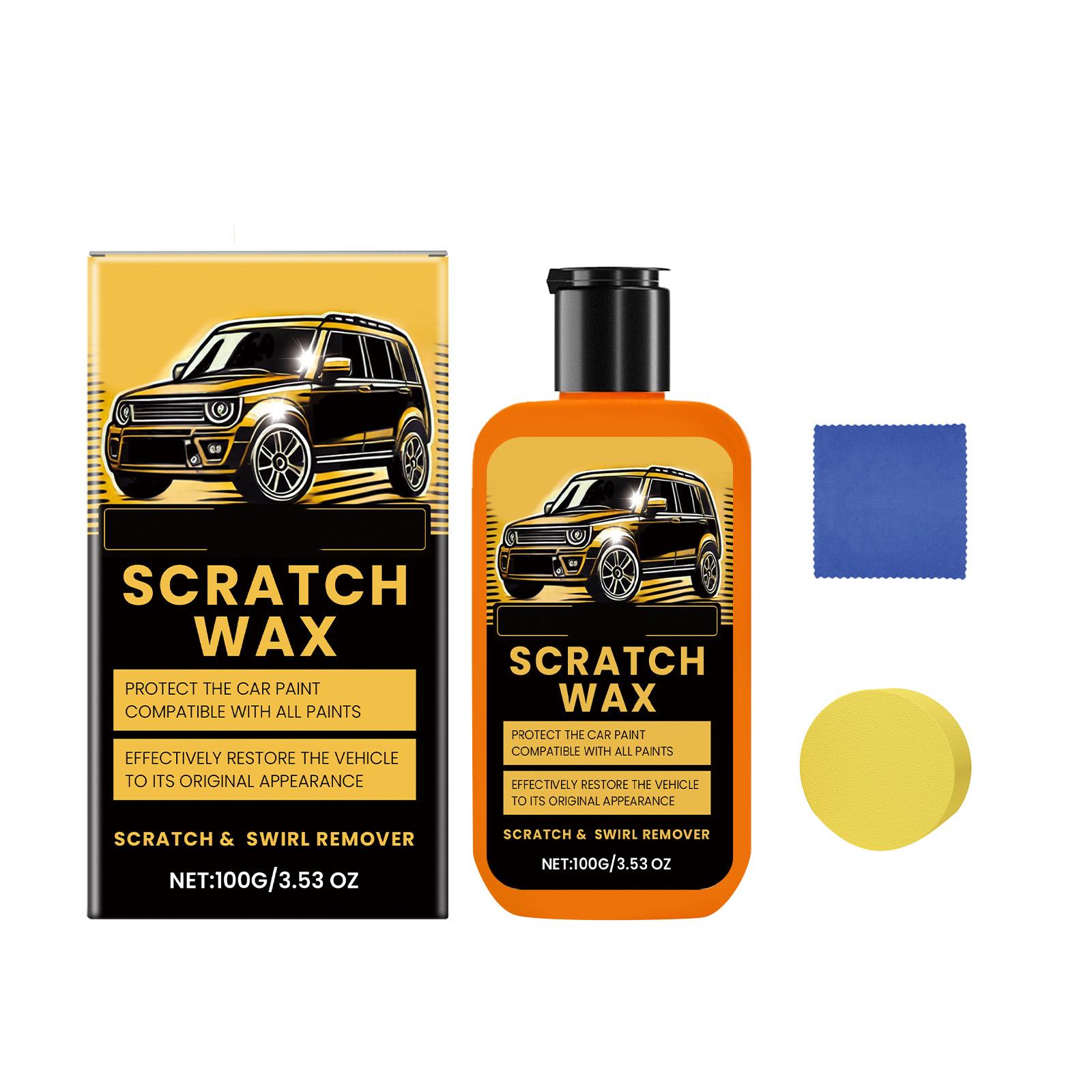 

Car Scratch Removal And Polishing Agent, Effectively Removing Minor Scratches, Accompanied By A Sponge And Towel one size
