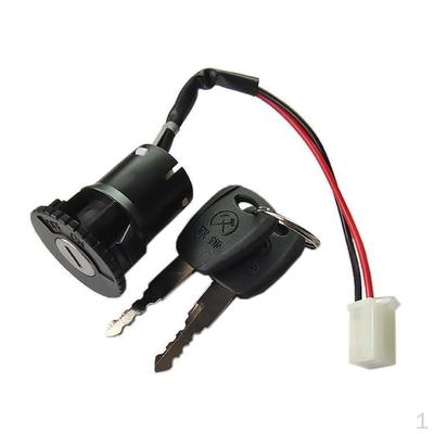 Kit antivol pour moto électrique, ensemble de clés de contacteur d'allumage, cylindre en zinc, pour vélo robuste