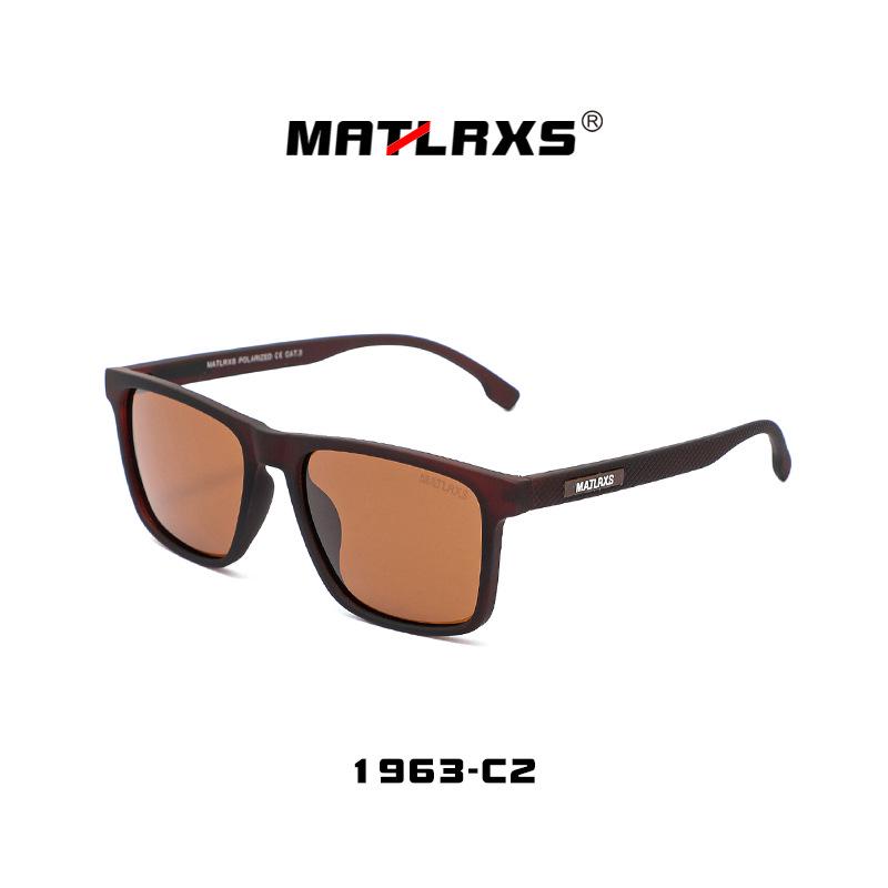 Men s Classic Polarized Sunglasses - Stylish UV Protection for Driving and Cycling One Size