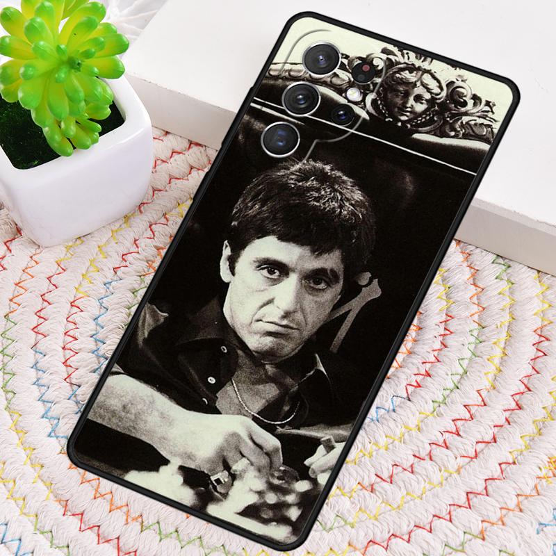 Tony Montana Scarface TPU Phone Case For Samsung Galaxy Note 10 Pro S26 S25 S24 S23 S22 Ultra Plus S21 FE S20 Shockproof Cover