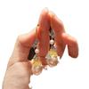 New Chinese-style imitation jade filigree inlaid pearl earrings for women, vintage palace-style Suzhou earrings, suitable for cheongsam and Hanfu
