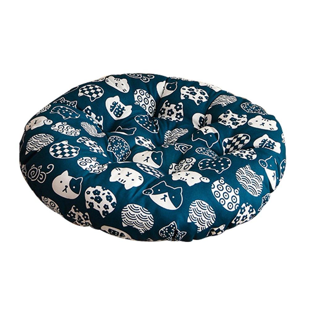 45*45cm Dining Chair Cushion Thicken Design Warm Material Chair Cushion Horseshoe Shaped Universal Fit Office Chair Cushion