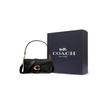 COACH Tabby Polished Pebbled Leather Dionysus Shoulder Bag Women's Black 73995-B4LJ