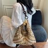Handwoven Crochet Boho Tote Bag for Women Summer Beach Travel Casual Use
