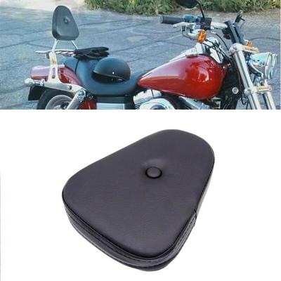 Sella Passeggero Universale per Moto Cuscino Schienale Posteriore per Harley Sportster