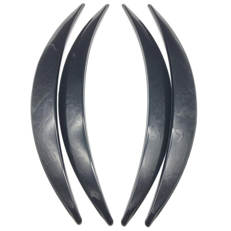 Car modification wheel arch wheel arch decorative strip, plastic mudguard decorative strip, no drilling required