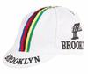 Cappellino da Ciclismo Brooklyn Team Uomo Cappello da Ciclismo Sicurezza Traspirante Classico Copricapo per Bicicletta Cappellino da Sole per Bici