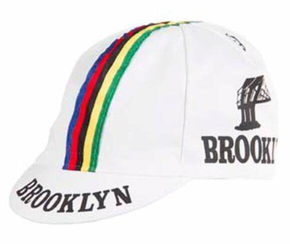 Cappellino da Ciclismo Brooklyn Team Uomo Cappello da Ciclismo Sicurezza Traspirante Classico Copricapo per Bicicletta Cappellino da Sole per Bici