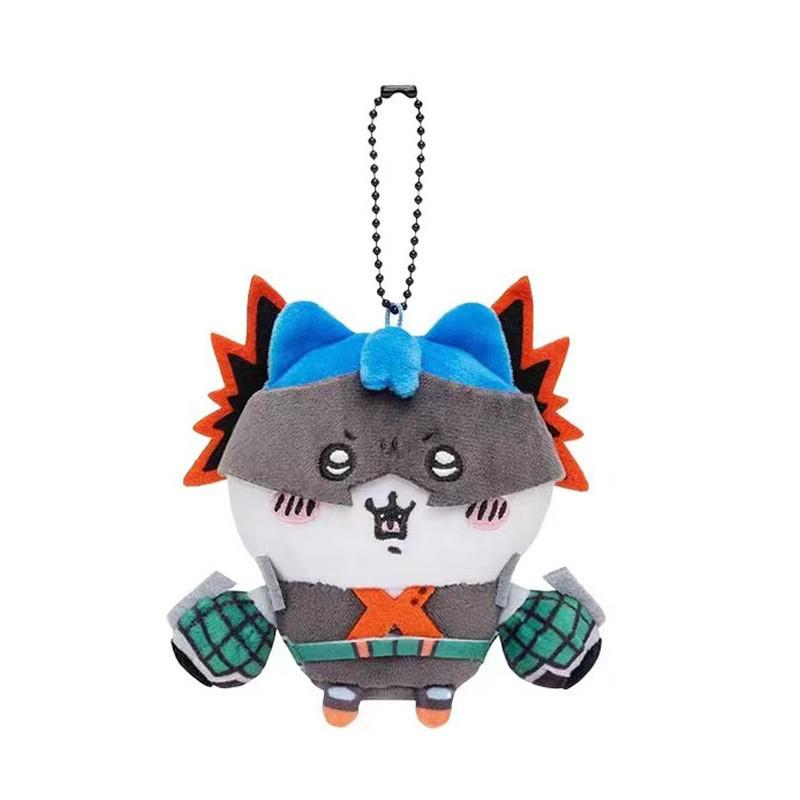 Ultra-soft Short Plush 10cm Keychain Featuring Adorable Characters From Hero Academy