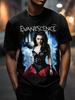 Vtg Evanescence American Rock Band Graphic T-Shirt S-5XL