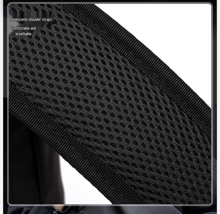 Men's Large Capacity Waterproof Leather Backpack for Casual Sports & Outdoor Travel